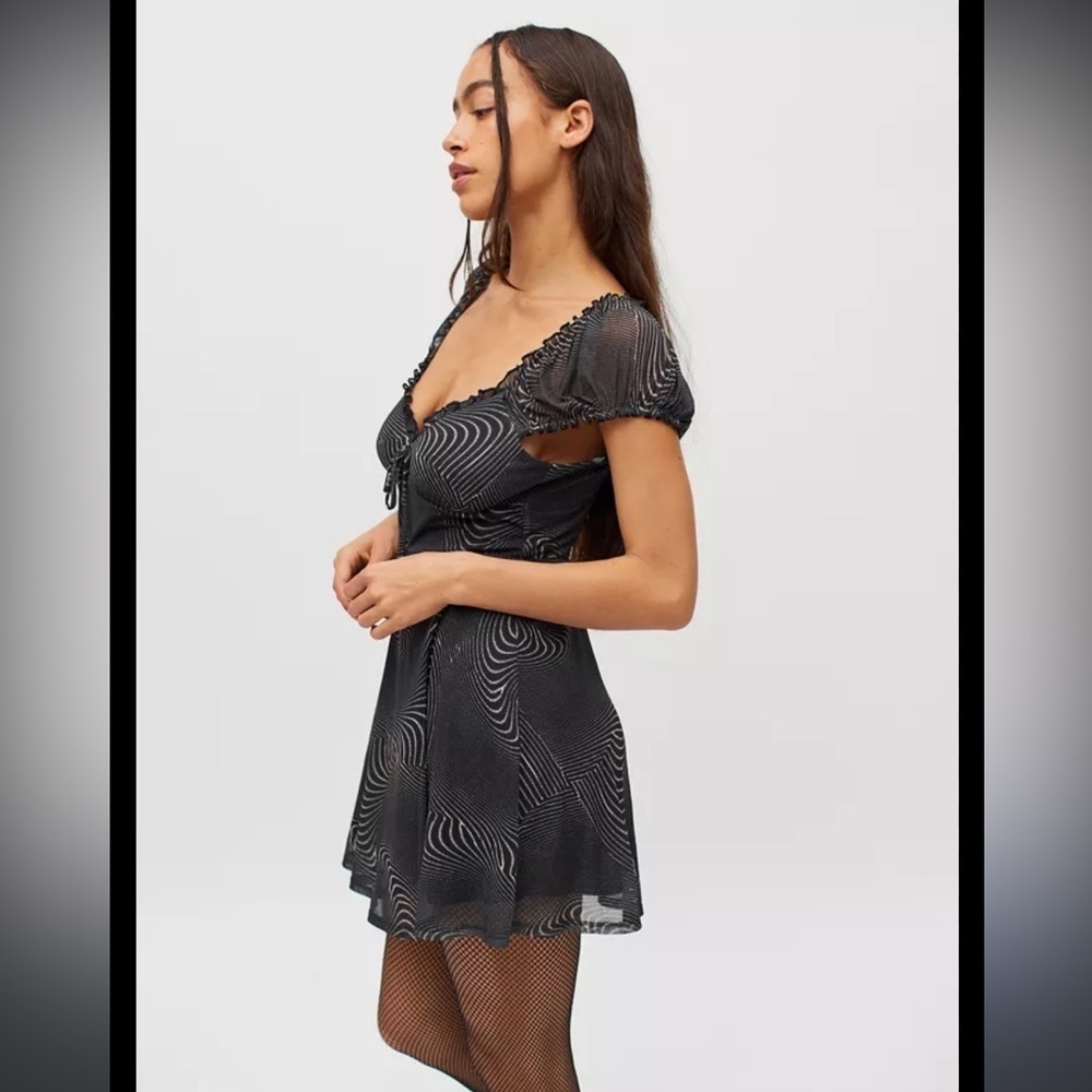 Urban Outfitters‎ Audrey Mesh Mini Dress Sz S